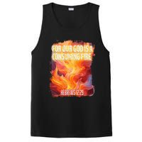 For Our God Is A Consuming Fire Hebrews 1229 PosiCharge Competitor Tank