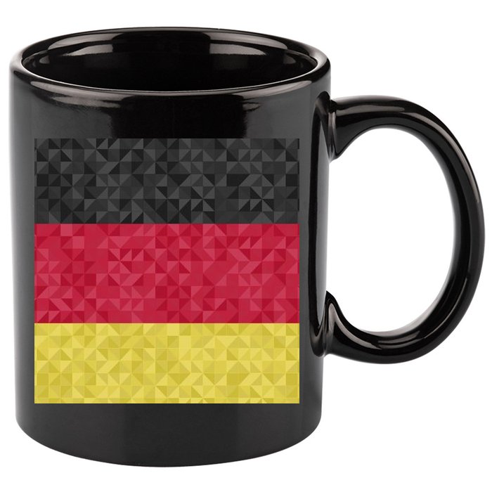 Flag Of Germany 11oz C Handle Ceramic Mug