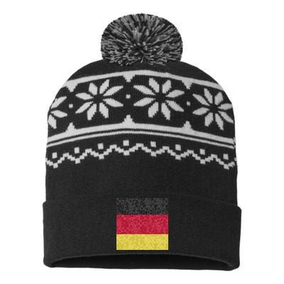 Flag Of Germany USA-Made Snowflake Beanie