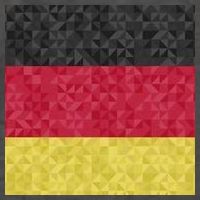 Flag Of Germany Vector Backpack