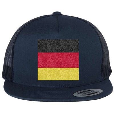 Flag Of Germany Flat Bill Trucker Hat