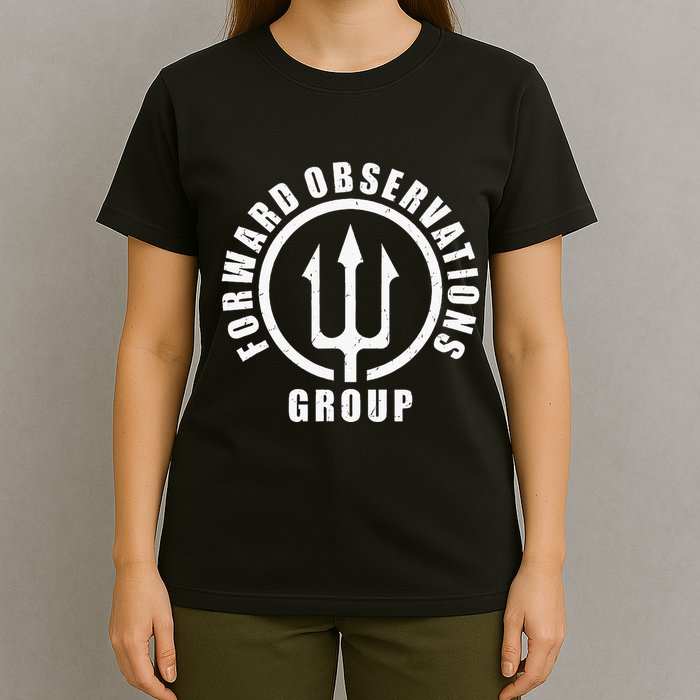 Forward Observations Group. Fog Trident Spear T-Shirt