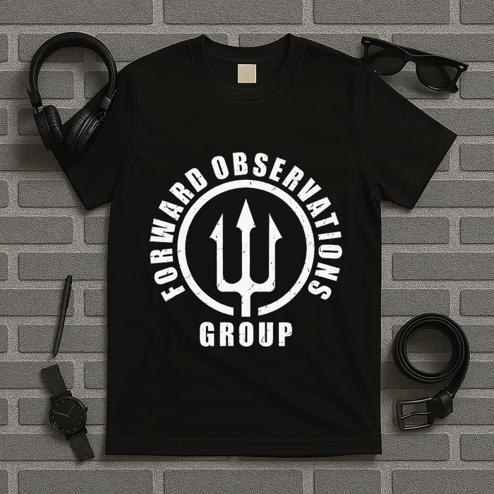 Forward Observations Group. Fog Trident Spear T-Shirt