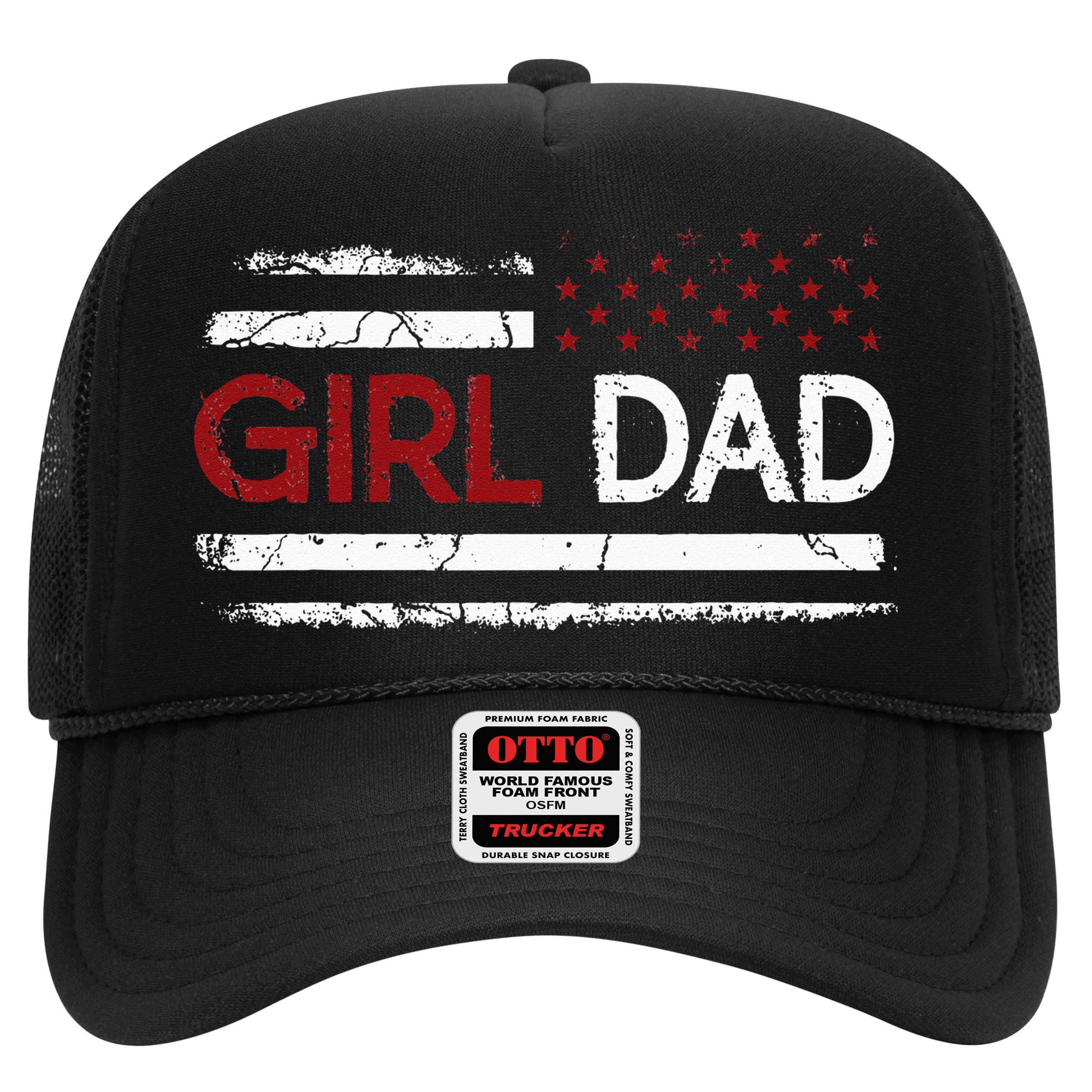 Father Of Girls Proud New Girl Dad Daughter Gift For Dad Hat