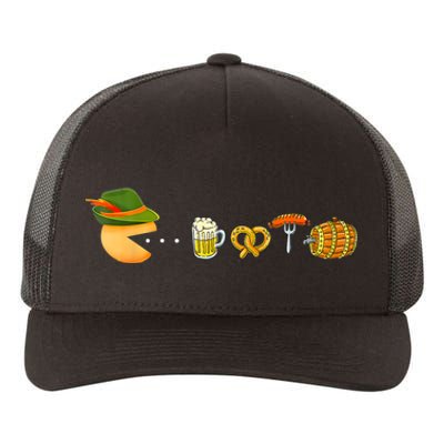 Funny Oktoberfest Gamer Beer Festival Yupoong Adult 5-Panel Trucker Hat