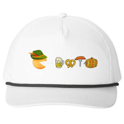 Funny Oktoberfest Gamer Beer Festival Snapback Five-Panel Rope Hat