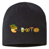 Funny Oktoberfest Gamer Beer Festival Sustainable Beanie