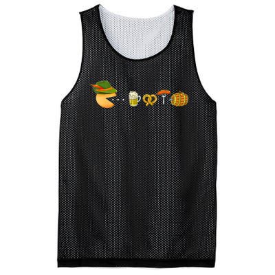 Funny Oktoberfest Gamer Beer Festival Mesh Reversible Basketball Jersey Tank