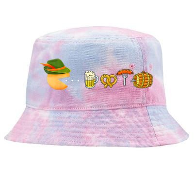 Funny Oktoberfest Gamer Beer Festival Tie-Dyed Bucket Hat