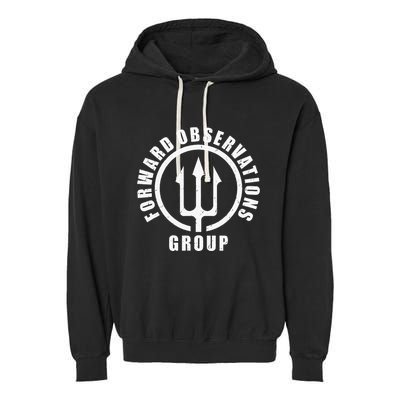 Forward Observations Group. Fog Trident Spear Garment-Dyed Fleece Hoodie