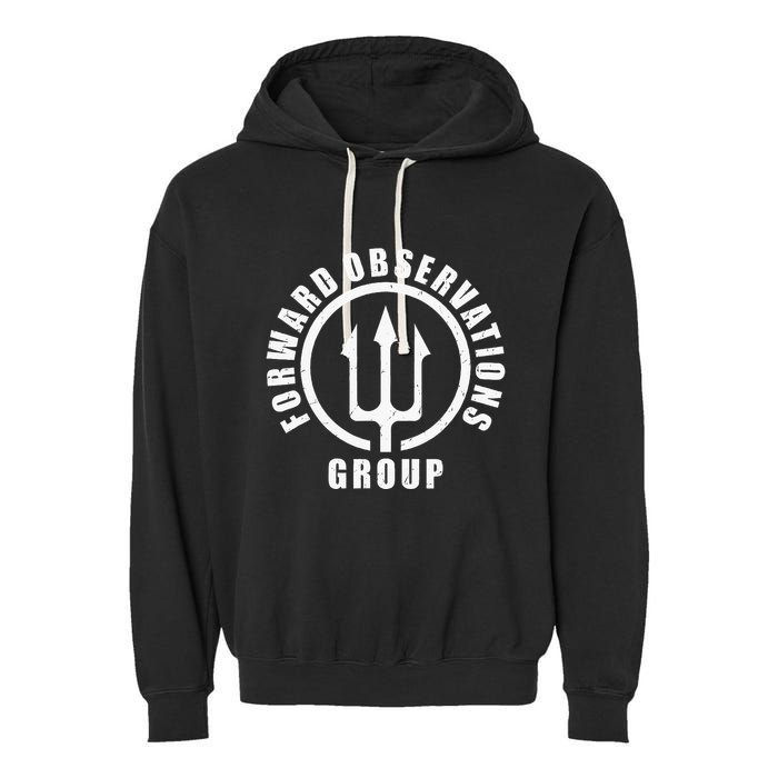 Forward Observations Group. Fog Trident Spear Garment-Dyed Fleece Hoodie