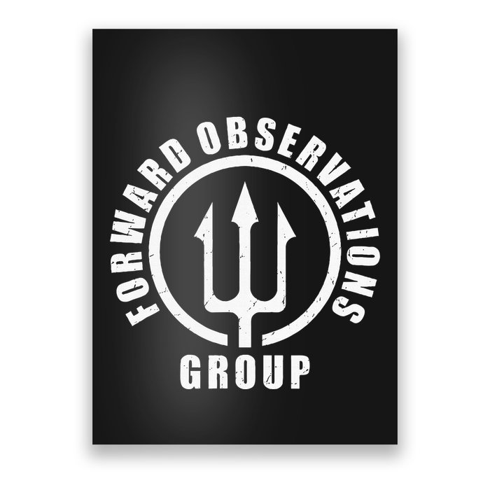 Forward Observations Group. Fog Trident Spear Poster