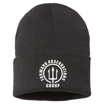 Forward Observations Group. Fog Trident Spear Sustainable Knit Beanie