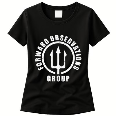 Forward Observations Group. Fog Trident Spear Womens T-Shirt