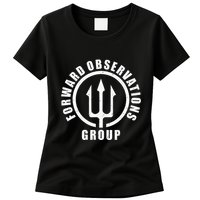 Forward Observations Group. Fog Trident Spear Womens T-Shirt