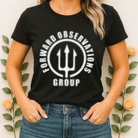 Forward Observations Group. Fog Trident Spear Womens T-Shirt
