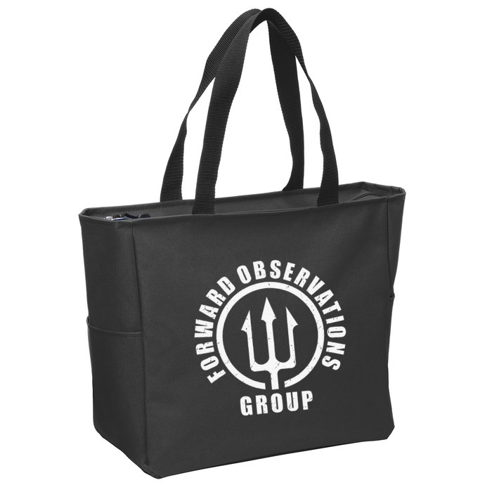 Forward Observations Group. Fog Trident Spear Zip Tote Bag