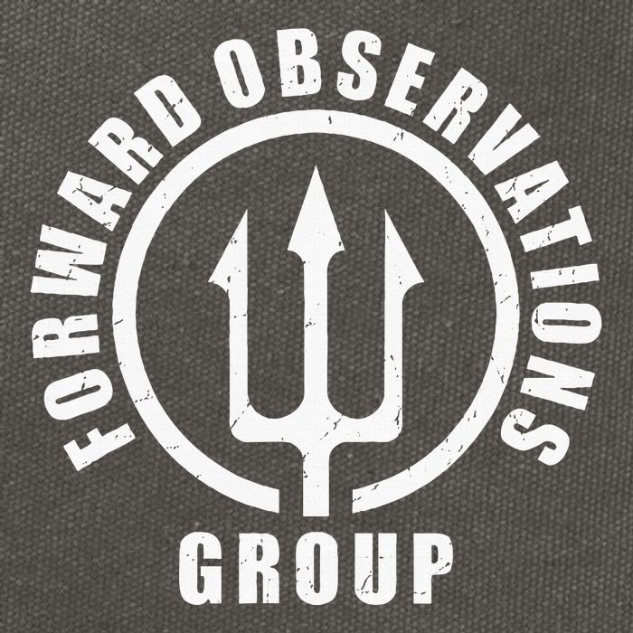 Forward Observations Group. Fog Trident Spear Cotton Canvas Backpack