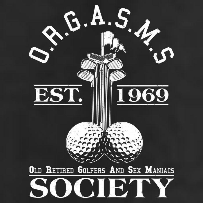 Funny ORGASMS Golf Society Est 1969 Adult Drive Performance Visor