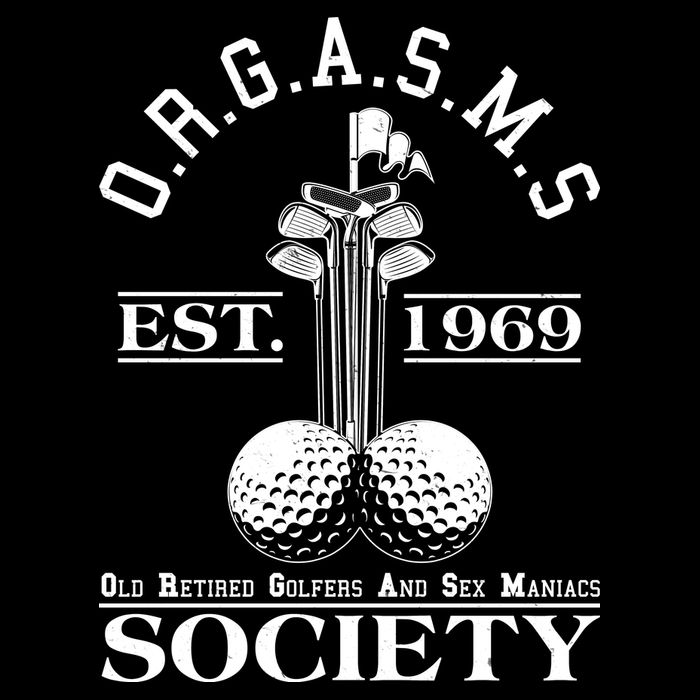 Funny ORGASMS Golf Society Est 1969 Bucket Hat