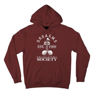 Funny ORGASMS Golf Society Est 1969 Hoodie