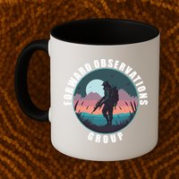 Forward Observations Group FOG Retro Scout Mug
