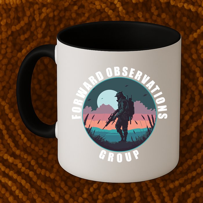 Forward Observations Group FOG Retro Scout Mug