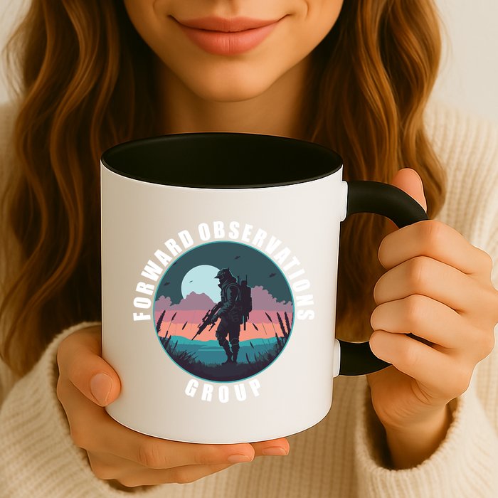 Forward Observations Group FOG Retro Scout Mug