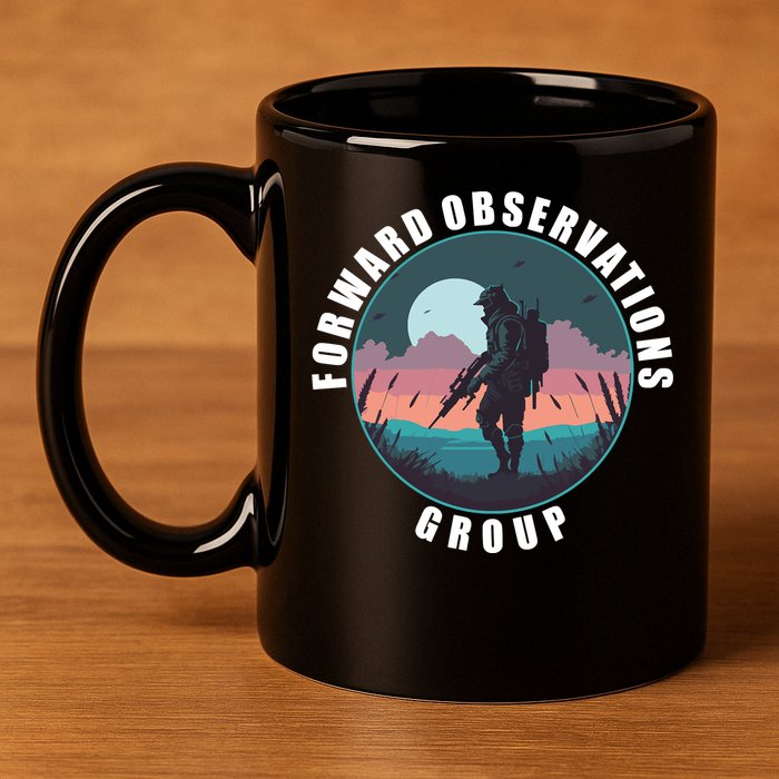 Forward Observations Group FOG Retro Scout 11oz C Handle Ceramic Mug