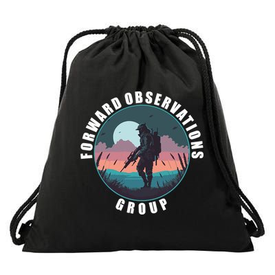 Forward Observations Group FOG Retro Scout Drawstring Bag