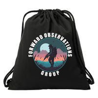 Forward Observations Group FOG Retro Scout Drawstring Bag