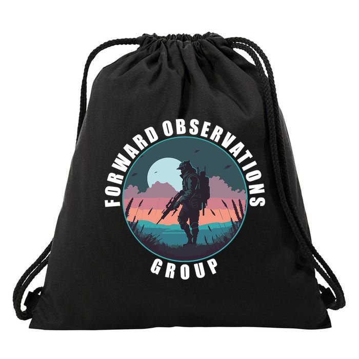 Forward Observations Group FOG Retro Scout Drawstring Bag