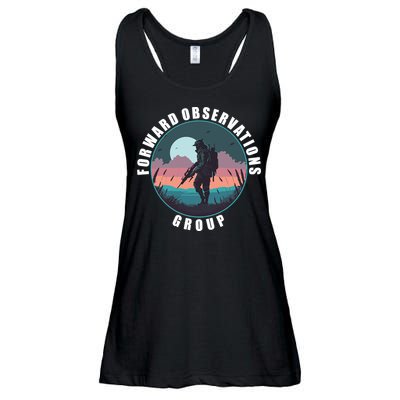 Forward Observations Group FOG Retro Scout Ladies Essential Flowy Tank