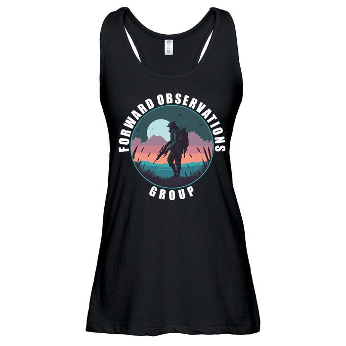 Forward Observations Group FOG Retro Scout Ladies Essential Flowy Tank
