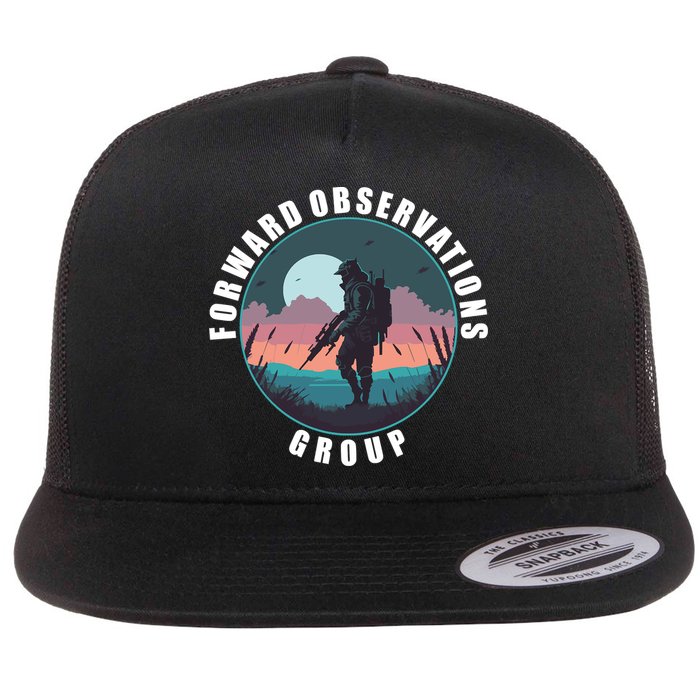 Forward Observations Group FOG Retro Scout Flat Bill Trucker Hat