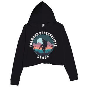 Forward Observations Group FOG Retro Scout Crop Fleece Hoodie