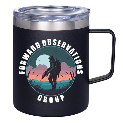 Forward Observations Group FOG Retro Scout 12oz Stainless Steel Coffee Mug