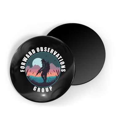 Forward Observations Group FOG Retro Scout Magnet