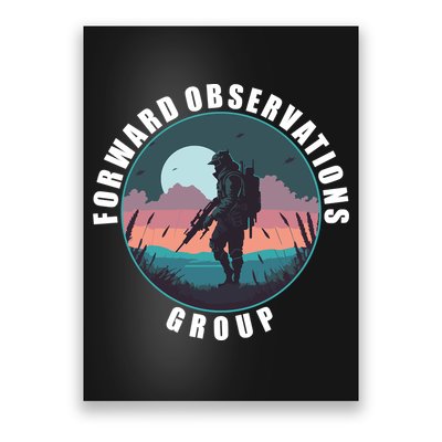 Forward Observations Group FOG Retro Scout Poster