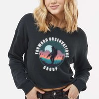 Forward Observations Group FOG Retro Scout Cropped Pullover Crew