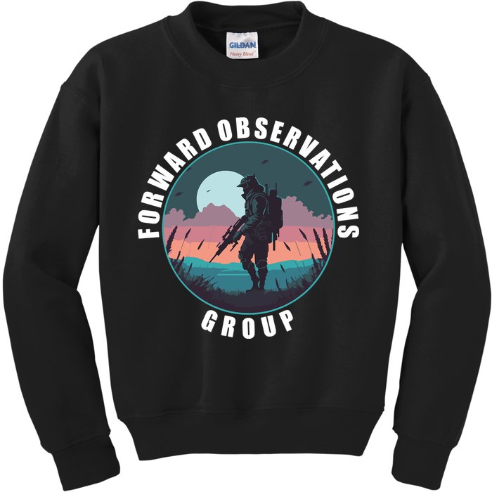 Forward Observations Group FOG Retro Scout Kids Sweatshirt
