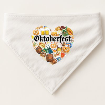 Funny Oktoberfest German Bavarian Women Beer Fest USA-Made Doggie Bandana