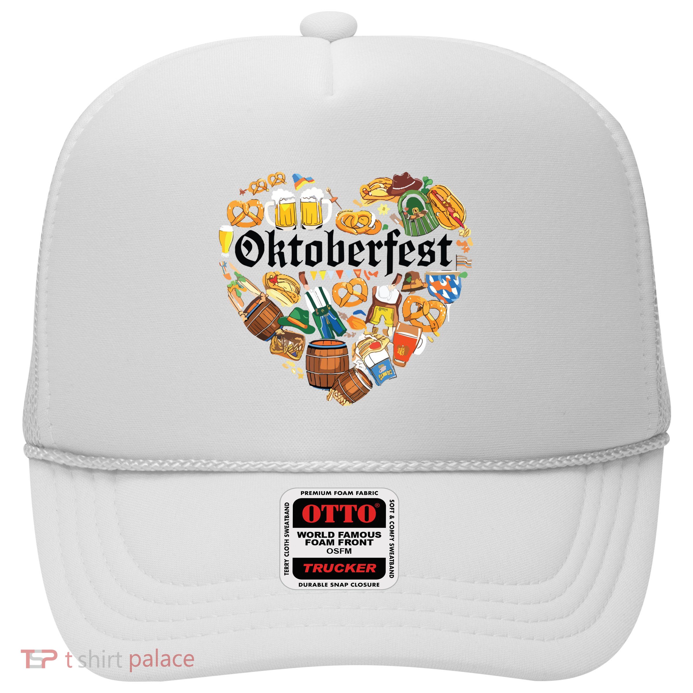 Funny Oktoberfest German Bavarian Women Beer Fest Trucker Hat