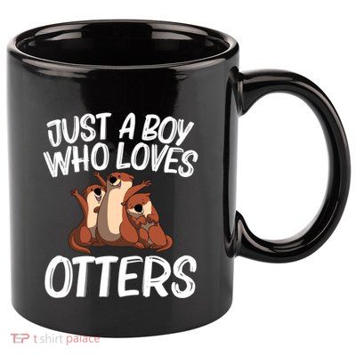 Funny Otter Gift For Boys Sea Otter Animal Pet Costume Gift 11oz C Handle Ceramic Mug