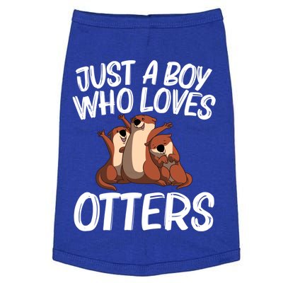 Funny Otter Gift For Boys Sea Otter Animal Pet Costume Gift Doggie Tank