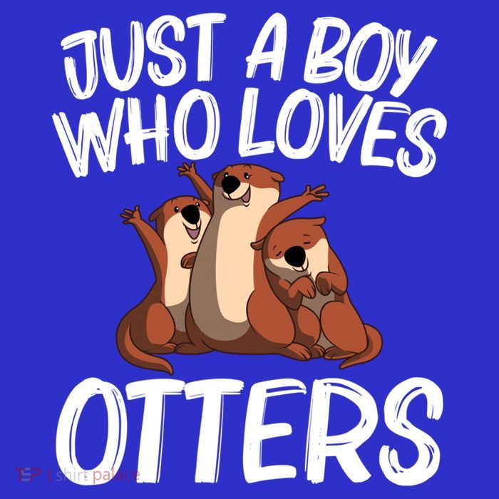 Funny Otter Gift For Boys Sea Otter Animal Pet Costume Gift T-Shirt