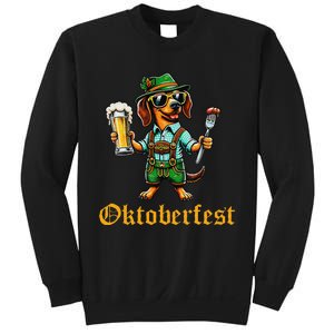 Funny Oktoberfest German Dachshund Weiner Dog Beer Lover Gift Sweatshirt