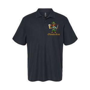 Funny Oktoberfest German Dachshund Weiner Dog Beer Lover Gift Softstyle Adult Sport Polo