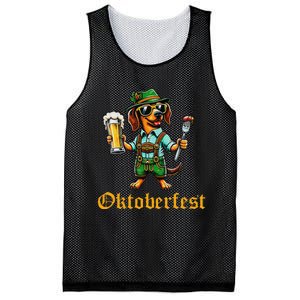 Funny Oktoberfest German Dachshund Weiner Dog Beer Lover Gift Mesh Reversible Basketball Jersey Tank