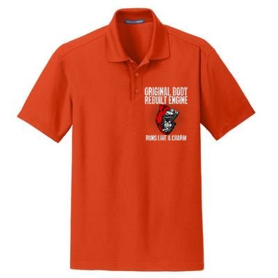 Funny Open Heart Surgery Recovery Survivor Gift Dry Zone Grid Polo